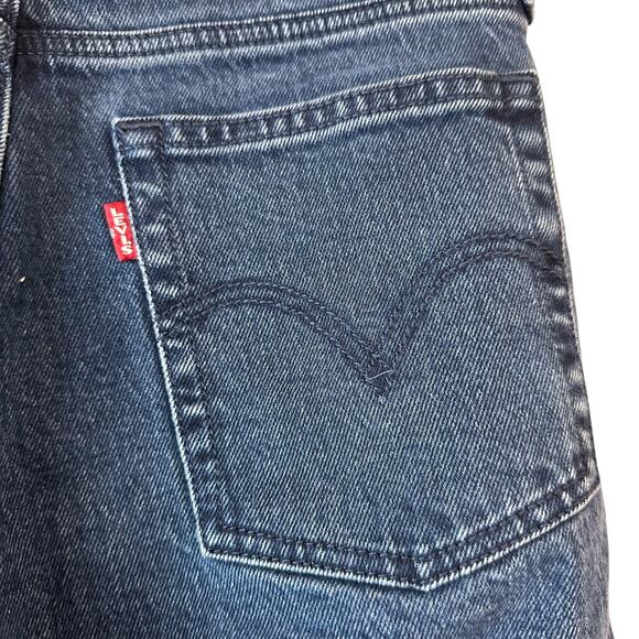 Levi's Wedgie Raw Hem High Rise Jeans sz 25 EUC - Picture 4 of 13